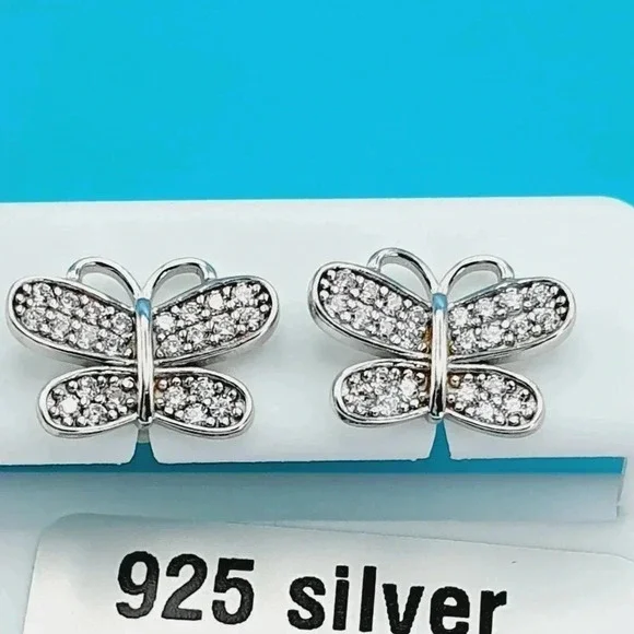 "925 Sterling Silver CZ Beautiful Earrings for Women, 1USPAR4180 - Picture 10 of 10